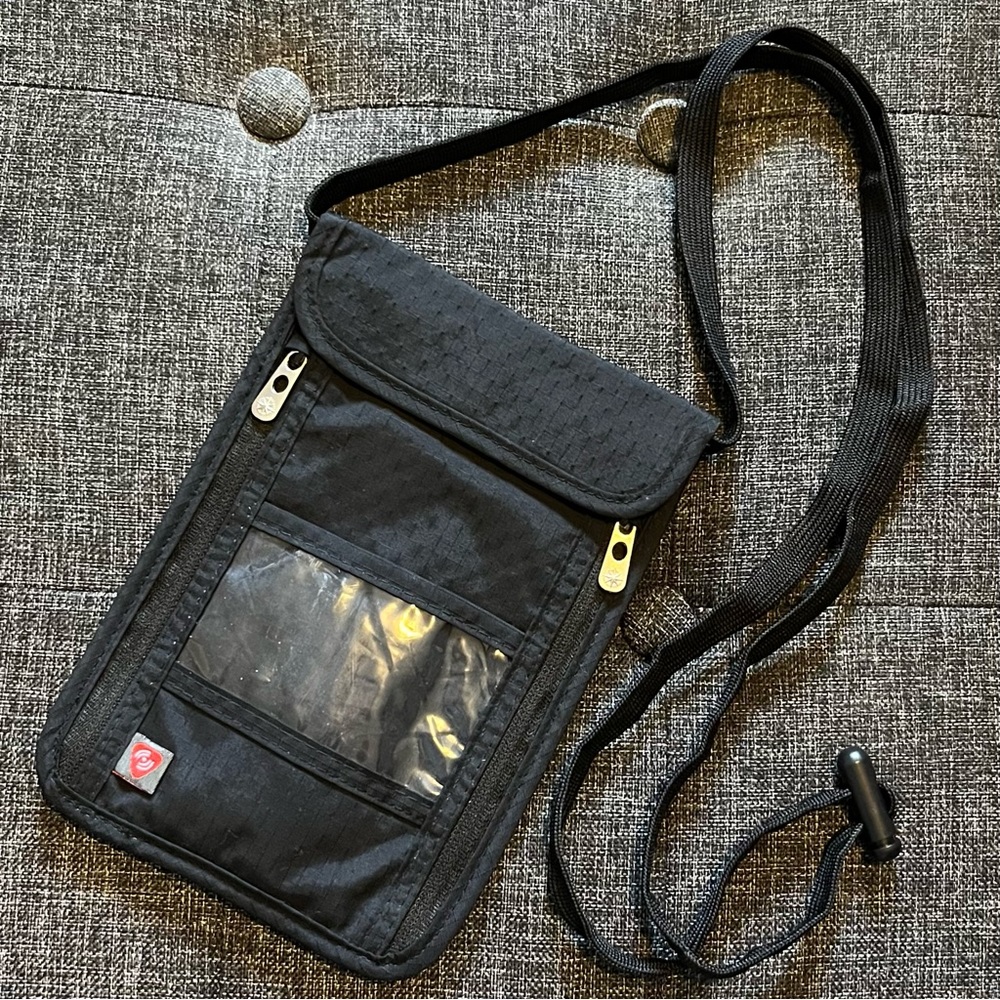 RFID Blocking Travel Pouch and Passport Holder